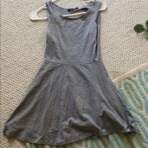 Cute basic grey brandy Melville RARE skater dress